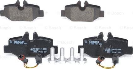 BOSCH 0 986 494 082 - Bremžu uzliku kompl., Disku bremzes www.autospares.lv