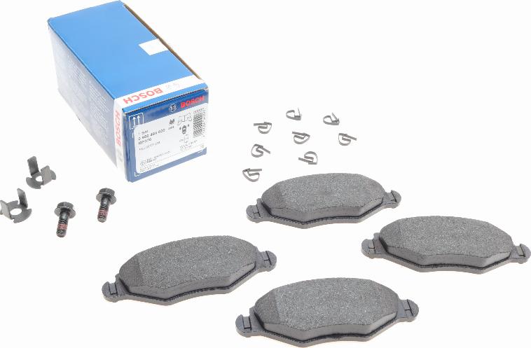 BOSCH 0 986 494 039 - Bremžu uzliku kompl., Disku bremzes www.autospares.lv