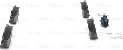 BOSCH 0 986 494 039 - Bremžu uzliku kompl., Disku bremzes www.autospares.lv