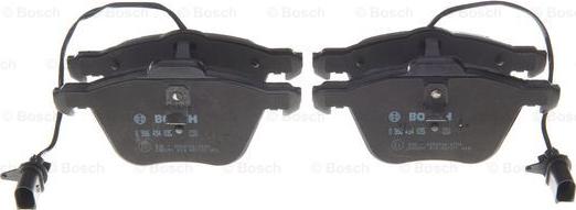 BOSCH 0 986 494 035 - Brake Pad Set, disc brake www.autospares.lv