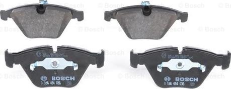 BOSCH 0 986 494 036 - Brake Pad Set, disc brake www.autospares.lv