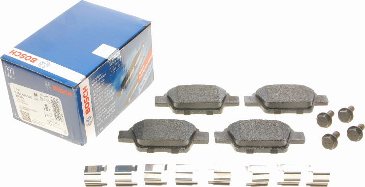 BOSCH 0 986 494 030 - Brake Pad Set, disc brake www.autospares.lv