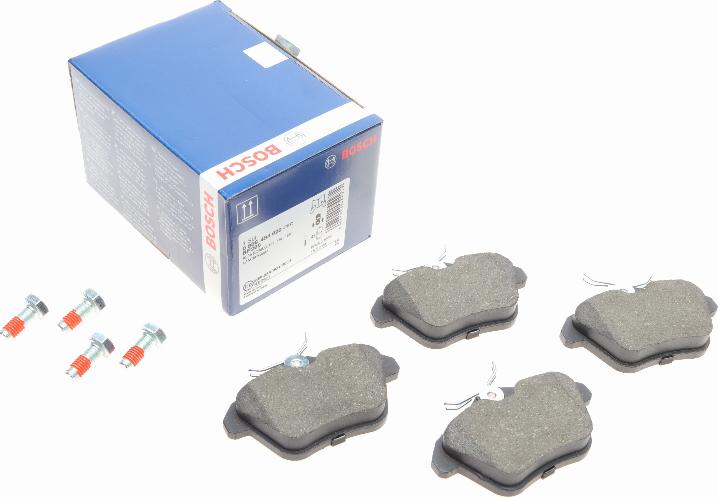 BOSCH 0 986 494 020 - Brake Pad Set, disc brake www.autospares.lv