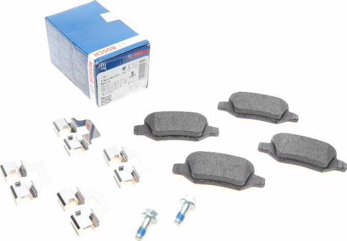 BOSCH 0 986 494 023 - Bremžu uzliku kompl., Disku bremzes www.autospares.lv