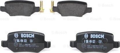 BOSCH 0 986 494 023 - Bremžu uzliku kompl., Disku bremzes www.autospares.lv