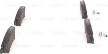 BOSCH 0 986 494 027 - Bremžu uzliku kompl., Disku bremzes www.autospares.lv