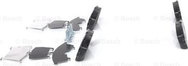 BOSCH 0 986 494 195 - Bremžu uzliku kompl., Disku bremzes www.autospares.lv