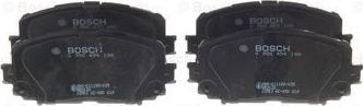 BOSCH 0 986 494 196 - Brake Pad Set, disc brake www.autospares.lv