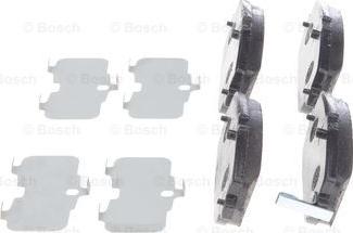 BOSCH 0 986 494 190 - Bremžu uzliku kompl., Disku bremzes www.autospares.lv