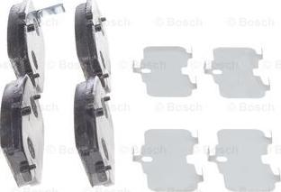 BOSCH 0 986 494 190 - Bremžu uzliku kompl., Disku bremzes www.autospares.lv