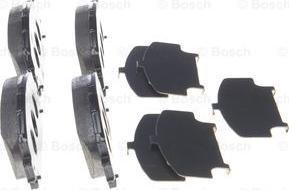 BOSCH 0 986 494 198 - Bremžu uzliku kompl., Disku bremzes www.autospares.lv