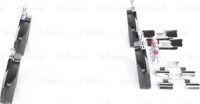 BOSCH 0 986 494 192 - Bremžu uzliku kompl., Disku bremzes autospares.lv