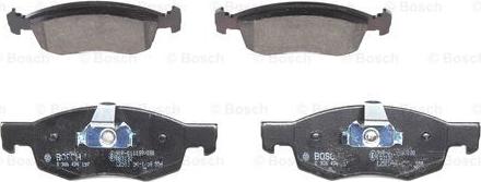 BOSCH 0 986 494 197 - Bremžu uzliku kompl., Disku bremzes www.autospares.lv