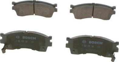 BOSCH 0 986 494 146 - Тормозные колодки, дисковые, комплект www.autospares.lv