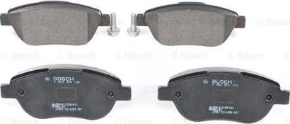 BOSCH 0 986 494 157 - Bremžu uzliku kompl., Disku bremzes www.autospares.lv