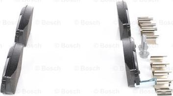 BOSCH 0 986 494 157 - Bremžu uzliku kompl., Disku bremzes www.autospares.lv