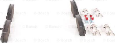 BOSCH 0 986 494 160 - Bremžu uzliku kompl., Disku bremzes www.autospares.lv