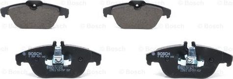 BOSCH 0 986 494 162 - Bremžu uzliku kompl., Disku bremzes www.autospares.lv