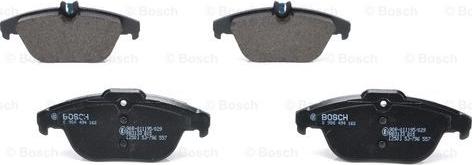 BOSCH 0 986 494 162 - Bremžu uzliku kompl., Disku bremzes www.autospares.lv