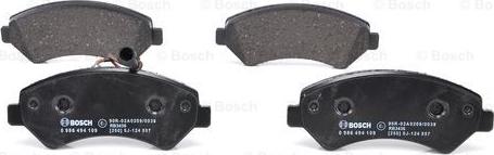 BOSCH 0 986 494 109 - Bremžu uzliku kompl., Disku bremzes www.autospares.lv