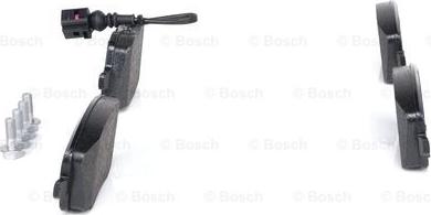 BOSCH 0 986 494 105 - Тормозные колодки, дисковые, комплект www.autospares.lv