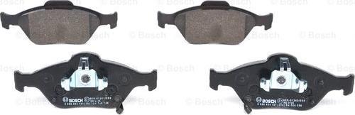 BOSCH 0 986 494 101 - Bremžu uzliku kompl., Disku bremzes www.autospares.lv