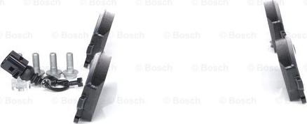 BOSCH 0 986 494 108 - Тормозные колодки, дисковые, комплект www.autospares.lv