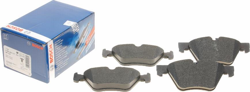 BOSCH 0 986 494 117 - Brake Pad Set, disc brake www.autospares.lv