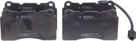 BOSCH 0 986 494 131 - Bremžu uzliku kompl., Disku bremzes autospares.lv