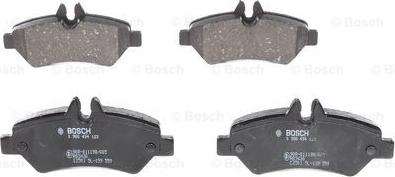 BOSCH 0 986 494 123 - Bremžu uzliku kompl., Disku bremzes www.autospares.lv