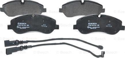 BOSCH 0 986 494 844 - Bremžu uzliku kompl., Disku bremzes www.autospares.lv