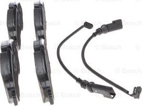 BOSCH 0 986 494 845 - Bremžu uzliku kompl., Disku bremzes www.autospares.lv