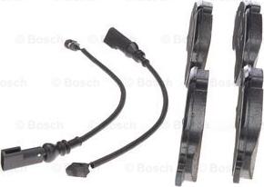 BOSCH 0 986 494 845 - Bremžu uzliku kompl., Disku bremzes www.autospares.lv