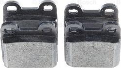 BOSCH 0 986 494 847 - Тормозные колодки, дисковые, комплект www.autospares.lv