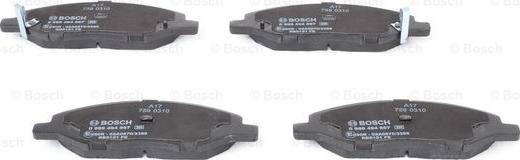 BOSCH 0 986 494 867 - Bremžu uzliku kompl., Disku bremzes autospares.lv