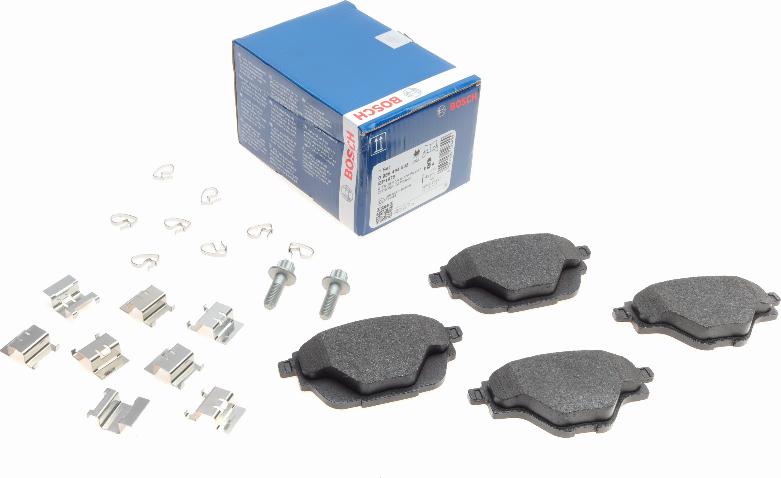 BOSCH 0 986 494 805 - Bremžu uzliku kompl., Disku bremzes www.autospares.lv