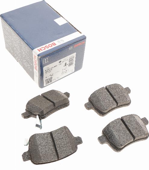 BOSCH 0 986 494 802 - Bremžu uzliku kompl., Disku bremzes www.autospares.lv