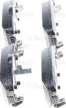 BOSCH 0 986 494 816 - Bremžu uzliku kompl., Disku bremzes www.autospares.lv