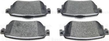 BOSCH 0 986 494 816 - Bremžu uzliku kompl., Disku bremzes www.autospares.lv