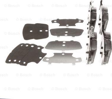 BOSCH 0 986 494 839 - Bremžu uzliku kompl., Disku bremzes www.autospares.lv