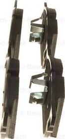 BOSCH 0 986 494 829 - Bremžu uzliku kompl., Disku bremzes www.autospares.lv