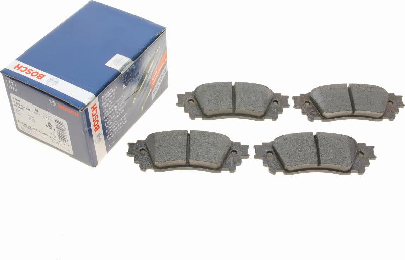 BOSCH 0 986 494 822 - Bremžu uzliku kompl., Disku bremzes www.autospares.lv