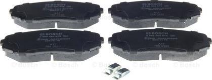 BOSCH 0 986 494 879 - Brake Pad Set, disc brake www.autospares.lv