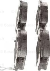 BOSCH 0 986 494 876 - Bremžu uzliku kompl., Disku bremzes www.autospares.lv