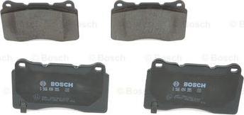 BOSCH 0 986 494 395 - Bremžu uzliku kompl., Disku bremzes www.autospares.lv