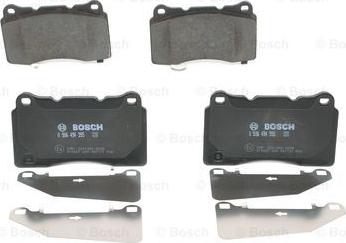 BOSCH 0 986 494 395 - Bremžu uzliku kompl., Disku bremzes www.autospares.lv