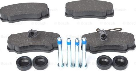 BOSCH 0 986 494 391 - Bremžu uzliku kompl., Disku bremzes www.autospares.lv