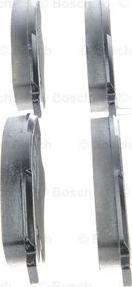 BOSCH 0 986 494 345 - Тормозные колодки, дисковые, комплект www.autospares.lv