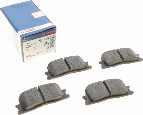 BOSCH 0 986 494 359 - Brake Pad Set, disc brake www.autospares.lv