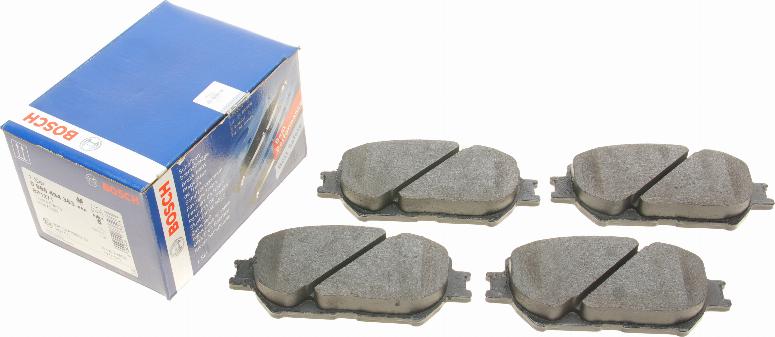 BOSCH 0 986 494 363 - Brake Pad Set, disc brake www.autospares.lv